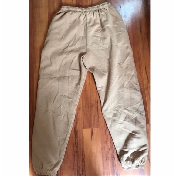 pretty little thing large cream sweat pant joggers - Picture 6 of 6